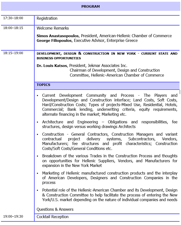 agenda