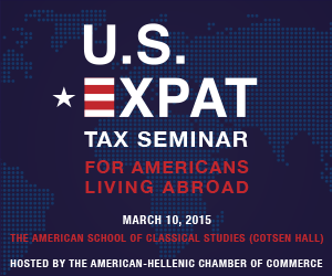 U.S. EXPAT TAX SEMINAR FOR AMERICANS LIVING ABROAD