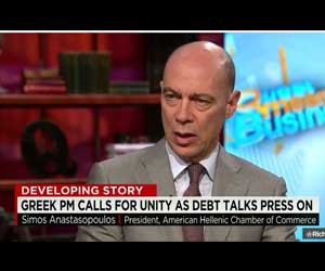President of AmCham Simos Anastasopoulos on CNN