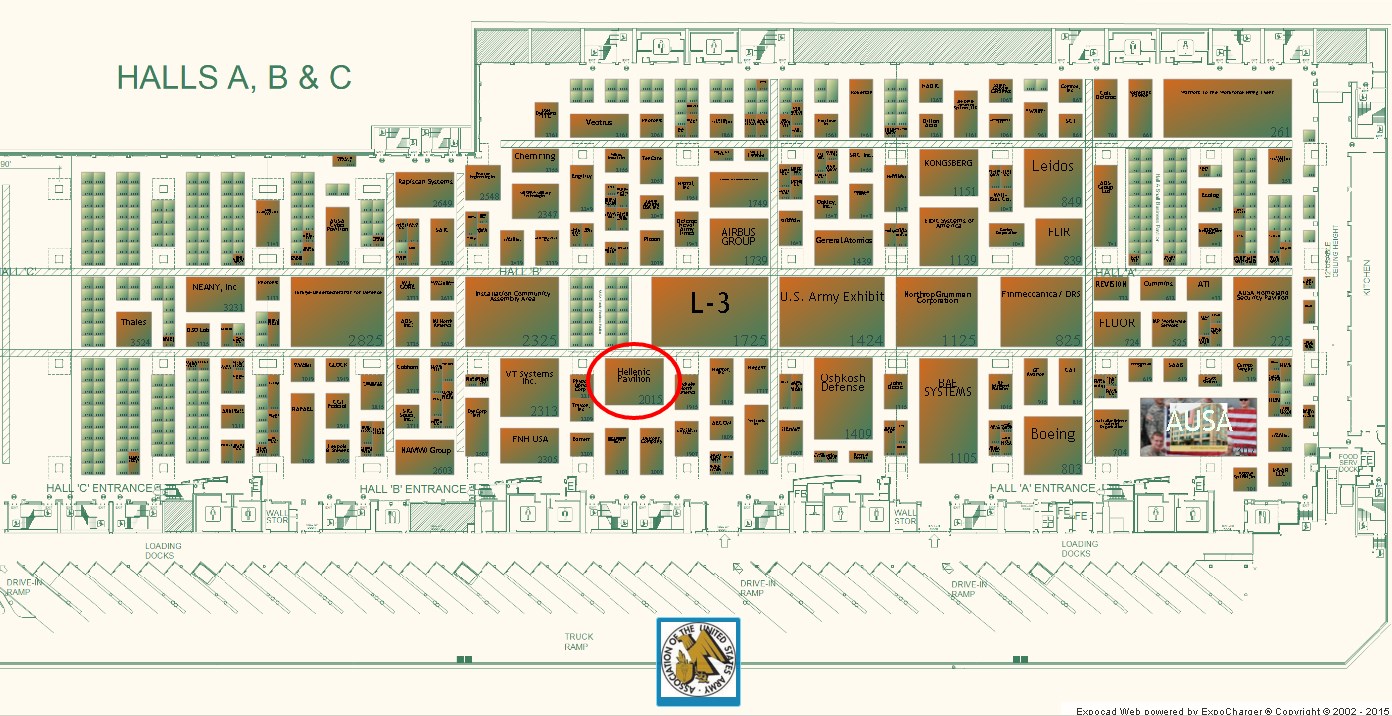 Plan Halls A-B-C
