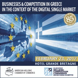 BUSINESSES AND COMPETITION IN GREECE IN THE CONTEXT OF THE DIGITAL SINGLE MARKET