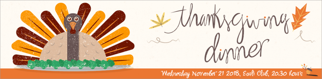 Thanksgiving Dinner 2018 web Banner Galop 1220X300